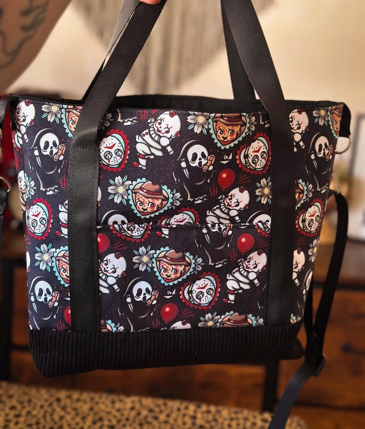 Horror Icons Tote Bag