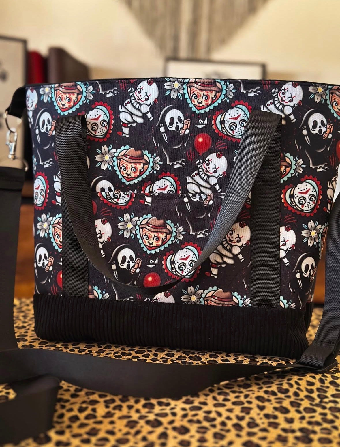 Horror Icons Tote Bag